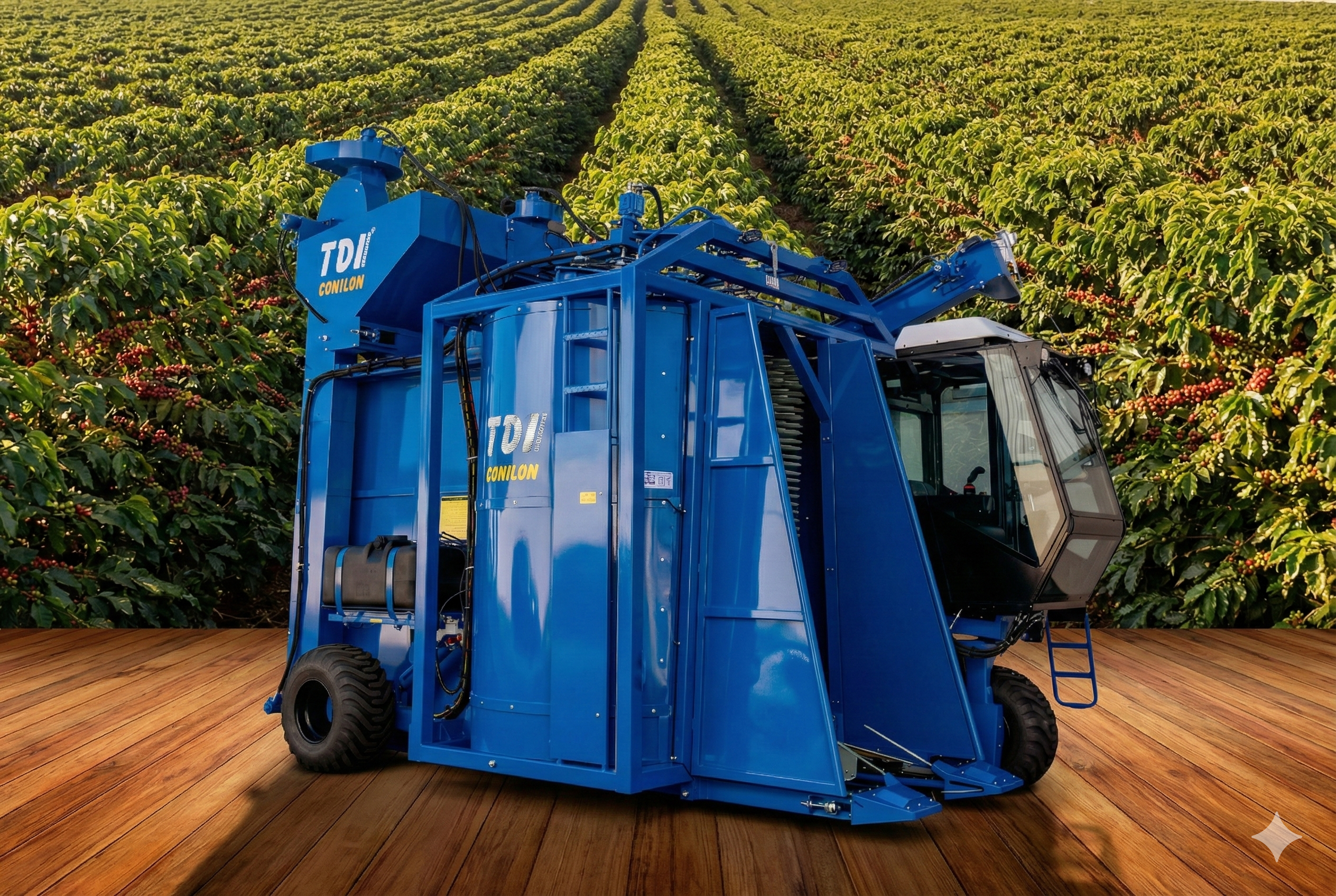 Imagem da máquina Colhedora Conilon